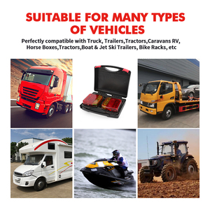 Đèn Hậu <span class=keywords><strong>LED</strong></span> Không Dây Từ Tính Cho Xe Tải Đèn Hậu Xe Moóc Đèn Phanh Cảnh Báo Tín Hiệu Cho Xe Caravan RV Camper Xe Tải Xe Tải - Product Image 6