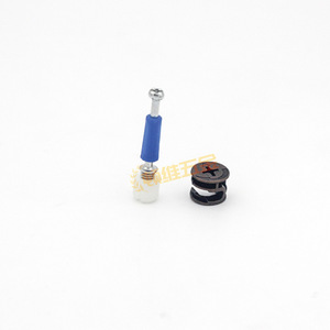 Triple Connector Embedded Parts Stainless Steel <b>Cabinet</b> Wardrobe Eccentric Wheel Screw Fasteners Furniture Nuts <b>Locks</b> - Product Image 4