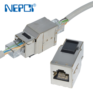 Nepci nhà máy RJ45 <span class=keywords><strong>CAT5e</strong></span> CAT6 cat6A <span class=keywords><strong>UTP</strong></span> không được che chở Inline <span class=keywords><strong>Coupler</strong></span> XJY-NE-212 <span class=keywords><strong>UTP</strong></span> Keystone <span class=keywords><strong>Coupler</strong></span> - Product Image 6