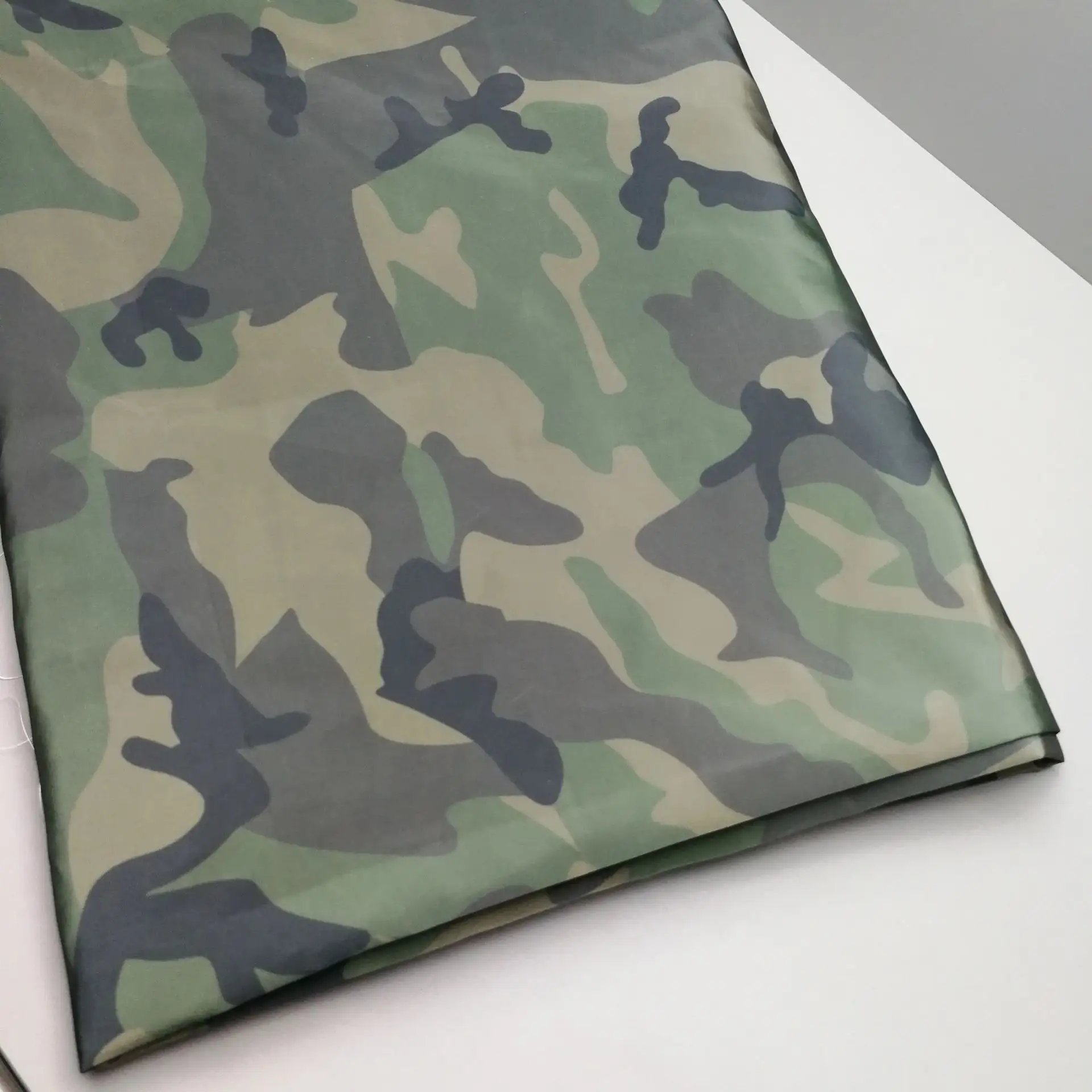 Urban Camouflage Print Imitation Memory For Jacket Outdoor Cloth Fabric