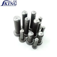 Clous de cisaillement en acier au carbone durables IKING, clous de soudure pour projets de construction industrielle