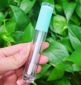 Hecho de 5ml vacío para brillo labial de brillo de labios tubo de envases con suave cepillo aplicador - Product Image 5