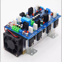 Double DC45-90V 200W * 2 8Ω TTC5200 TTA1943 Tube V8 Professional HiFi High-Power Stereo Home Stage Square Audio Amplifier Board