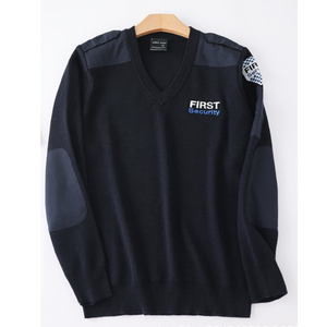 Pull tactique de sécurité pour hommes DFU110 bleu marine foncé - Product Image 1
