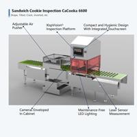Caméra industrielle Cookie Cracker Hardtack Wafer Tortillas Système d'inspection visuelle Scraps déchirés cassés Inspecter la forme Détective