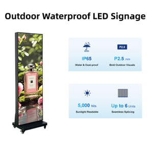 Nouveau produit, affichage extérieur étanche, 5000 nits, haute luminosité, signalisation numérique évolutive, lecteur multimédia publicitaire <span class=keywords><strong>NOVA</strong></span> Control - Product Image 1