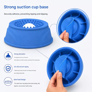 Tappetino 2-in-1 Calmante <span class=keywords><strong>per</strong></span> Animali Domestici, Combinazione di Alimentazione e Arricchimento in Silicone <span class=keywords><strong>per</strong></span> <span class=keywords><strong>Cani</strong></span> e Gatti - Product Image 3