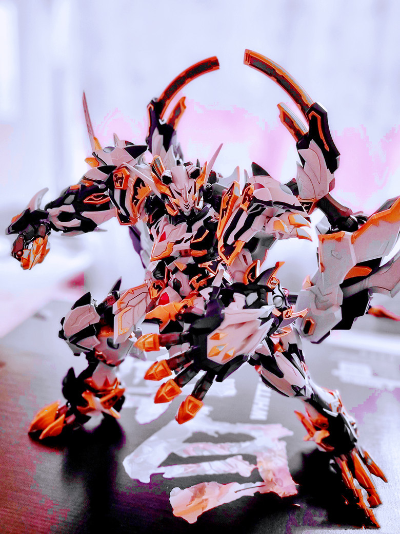 Wish-white tiger-gundam model