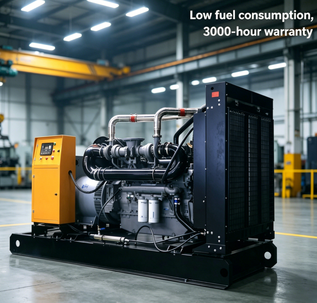 500kw 525.5kva Open Frame Diesel Generator for Farm Irrigation Poultry Breeding Agriculture Backup Three Phase Power