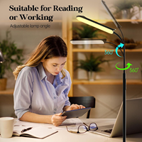 Pour Amazon Bestseller Source de lampadaire de chambre minimaliste américaine pour l'éclairage de chambre à coucher de canapé