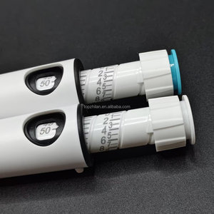 Disposable Dual Chamber Cartridge 4ml Glass Vial Dry Wet Separation Replacement <b>Container</b> for Dual Chamber Injection Pen - Product Image 2