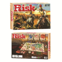 Jeu de cartes de luxe RISK le plus vendu, jeu de table classique anglais avec logo personnalisé