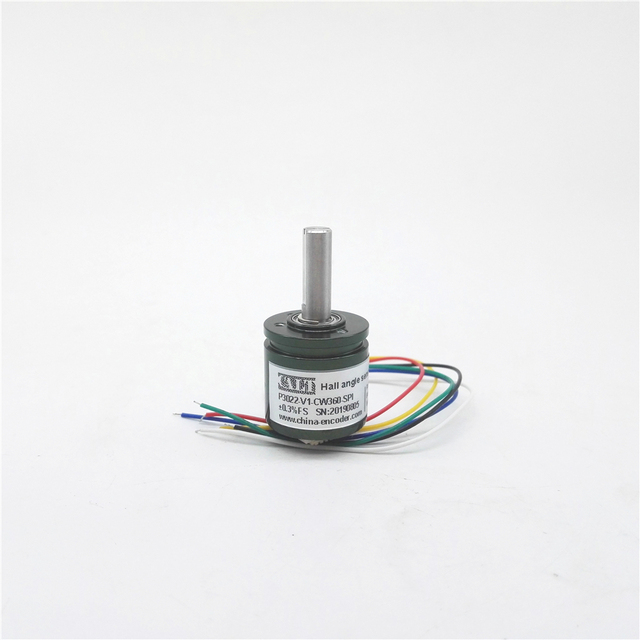 Rotary Hall Angle sensor 5V/15-28V power supply 90/180/270/360 degree P3022 0V5-4V5 output