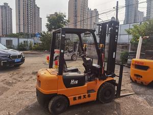 Carretilla elevadora usada Hangzhou H15 1TON pequeña minicarretilla elevadora carretilla elevadora diésel para obras de construcción a la venta - Product Image 2