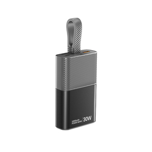 พาวเวอร์แบงค์ 10000mAh 30W PD พร้อมสายชาร์จในตัว, เครื่องชาร์จพกพาความเร็วสูงสำหรับสมาร์ทโฟน แท็บเล็ต และแล็ปท็อป - Product Image 4