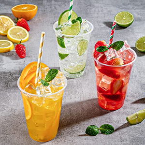 Gobelets transparents en PET personnalisés avec couvercles pour boissons froides 12oz 16oz 18oz 20oz 24oz pour café glacé, bubble tea, jus - Product Image 4
