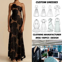 Fabricant OEM/ODM de robes pour femmes, service d'échantillonnage de vêtements sur mesure pour marques de mode, fabrication en gros à partir de croquis