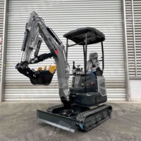 Excavator Mini Crawler 1.5t Bersertifikasi CE EURO5 EPA Pabrik Cina Dengan Lampiran Opsional