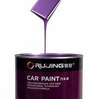 Produk Cat Multi Spray Gun Kompatibel 1K Warna Pearl, Bekerja dengan Peralatan Penyemprot Otomotif Umum