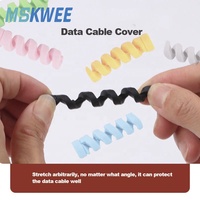 Protections de câbles bon marché d'usine pour chargeur de téléphone, protège-câbles en spirale pour câble USB, protège-câbles pour écouteurs, ordinateur portable, accessoires d'enroulement