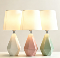Lampe de table en céramique moderne et minimaliste pour salon, chambre ou chevet – Décoration élégante et luxueuse, style à brancher
