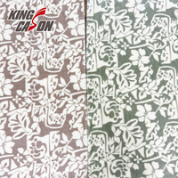 Kinacason Nouveau Design Direct Usine pour Tissu Sherpa Double Face à Imprimé Floral Vintage pour Vêtements et Confections Commandes en Gros