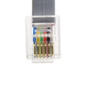 Câble de liaison gris DIY 6 conducteurs pour <span class=keywords><strong>robot</strong></span> jouet <span class=keywords><strong>NXT</strong></span> EV3, câble de données, ligne téléphonique six conducteurs, prise modulaire téléphonique RJ11 6P6C 6 broches - Product Image 6