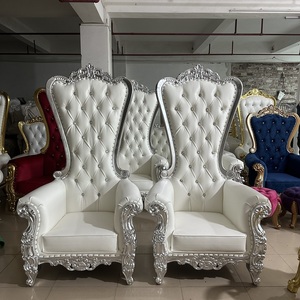 Prezzo all'ingrosso trono <span class=keywords><strong>d</strong></span>'<span class=keywords><strong>argento</strong></span> <span class=keywords><strong>sedia</strong></span> di nozze per <span class=keywords><strong>la</strong></span> sposa e <span class=keywords><strong>la</strong></span> <span class=keywords><strong>sedia</strong></span> dello sposo - Product Image 4