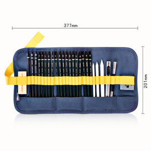 Ensemble de crayons à dessin pour débutants, outils de dessin et fournitures d'art pour étudiants - Product Image 1