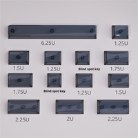 Capuchons de touches PC transparents haute qualité 2U 1.25U 2.25U Barre d'espace transparente rétroéclairée pour clavier mécanique – Remplacement personnalisé