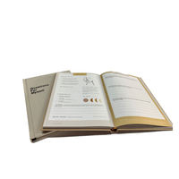 Carnets en lin à couverture rigide en gros, abordables, avec estampage doré, ruban décoratif, qualité esthétique supérieure