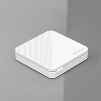 H96 Max Allwinner H313 Quad Core 2GB 16GB Boîte blanche Android 14 ATV 4K Télécommande vocale