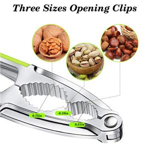 Herramienta para Mariscos de <span class=keywords><strong>Cocina</strong></span>, Rompecáscaras Resistente con Mango Antideslizante, Cascanueces para Nueces, Pecanas y Nueces - Product Image 2