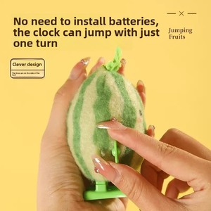 Sang Trọng Trái Cây Tương Tác Sang Trọng Keychain Đồ Chơi Dễ Thương Gió-up Mô Phỏng Đồ Chơi Sang Trọng Cho Trẻ Em Món Quà Sinh Nhật Nhảy Trái Cây Đồ Chơi - Product Image 4