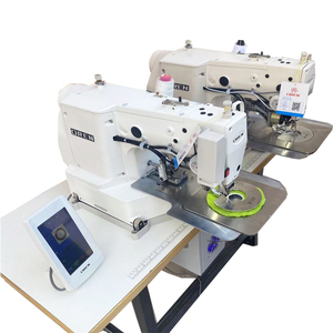 Machine à coudre industrielle à double tête, commande informatisée, point noué, manuelle, haute vitesse, en acier inoxydable, modèle RN430DX2 - Product Image 3