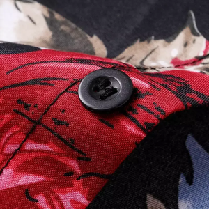Camicie a sublimazione personalizzate Anti-rughe per le vacanze hawaiane <span class=keywords><strong>camicia</strong></span> a fiori abbigliamento per gli uomini con <span class=keywords><strong>Botton</strong></span> <span class=keywords><strong>camicia</strong></span> corta per gli uomini - Product Image 6