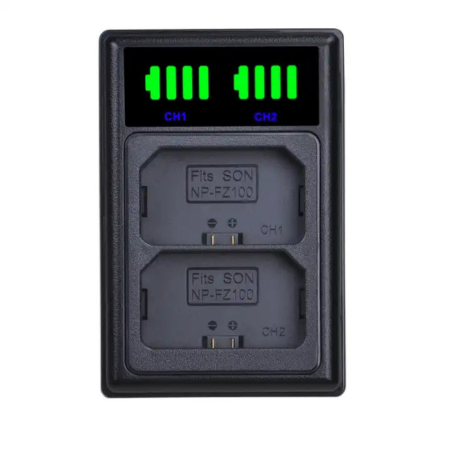 Dual LCD Battery Charger NP-F550 NP-F570 NP-F750 NP-F770 NP-F930 NP-F950 NP-F960 NP-FM55H multi charger for sony batteries