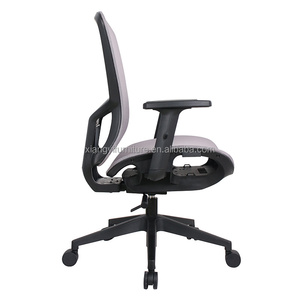 Chaise de bureau ergonomique avec <span class=keywords><strong>soutien</strong></span> <span class=keywords><strong>lombaire</strong></span>, châssis autoportant, accoudoirs relevables et repose-bras pour les employés qui travaillent de longues heures - Product Image 5
