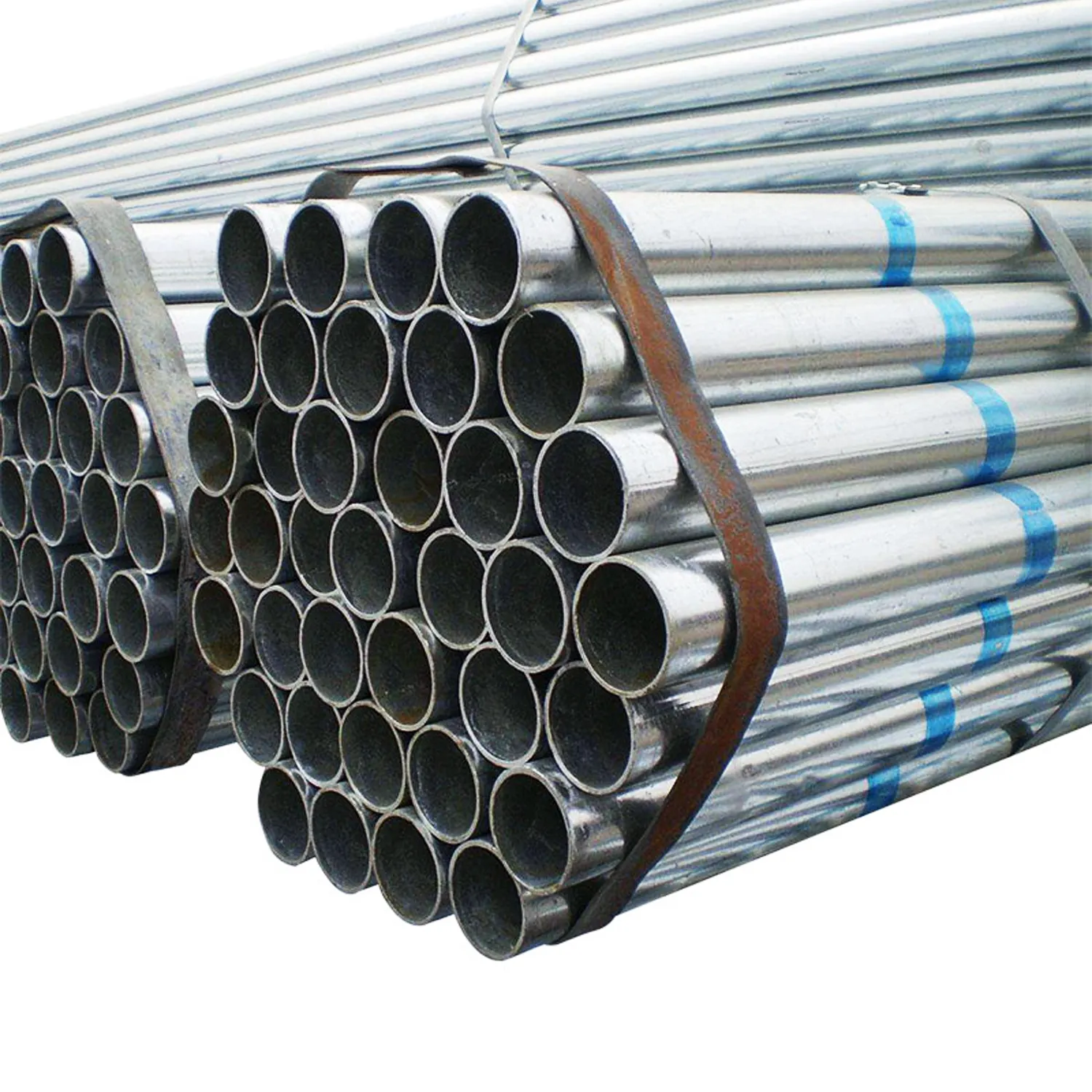 Cina produttore ERW saldato tubo d'acciaio di ferro nero tubo di acciaio zincato Gi tubo di acciaio per la costruzione