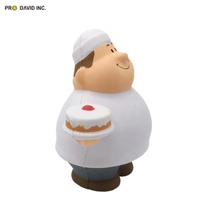 PU <b>Foam</b> Anti Stress Ball Birthday Bert Shaped Customized Color & Logo for Ages 5-14 - Product Image 3