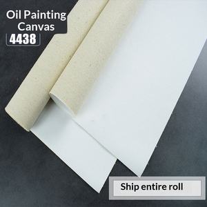 Vente d'usine – <span class=keywords><strong>Toile</strong></span> enduite en coton et <span class=keywords><strong>lin</strong></span> à grain fin blanc 4438, disponible en 170CM, 200CM, 220CM - Product Image 2