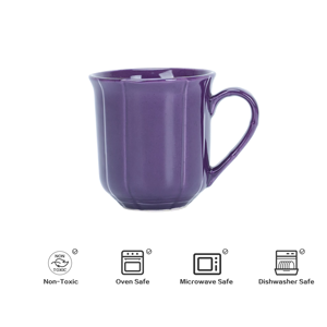 Embossed Color Lead-Free Ceramic <b>Dinnerware</b> Set Eco-Certified Dishwasher Safe Family Dining Includes Bowls & Oval Platter - Product Image 2