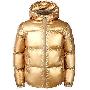 Nouveau hiver pour hommes grande taille respirant imperméable doudoune avec fermeture à glissière rembourrage épais-Vente en gros - Product Image 1