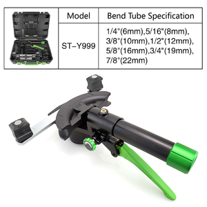 Ensemble de <span class=keywords><strong>cintreuse</strong></span> mécanique à cliquet 6-22 mm avec tube courbé inversé à 180 degrés, <span class=keywords><strong>cintreuse</strong></span> de tubes hydraulique ST-Y999 - Product Image 2