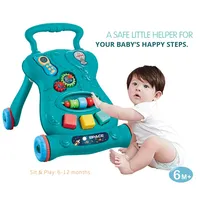 Réglable Multifonctionnel Infant Toddler Walker Poussette Nouveau Bébé Jouet Lumières Cadre En Plastique pour Apprendre pour Enfants Toutes Les Voitures