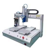 Liujiang machine de distribution de silicone automatique double station robot de distribution de colle UV personnaliser distributeur d'adhésif de rempotage