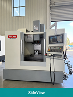 Centre d'usinage vertical CNC stable VMC855 VMC850, équipement de fraisage CNC de précision en métal avec cadre en fonte HT300