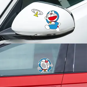 Không thấm nước hôn ra xe Sticker Doraemon Sticker Anime Auto Window Bumper Sticker xe máy xe đạp Mũ bảo hiểm decal