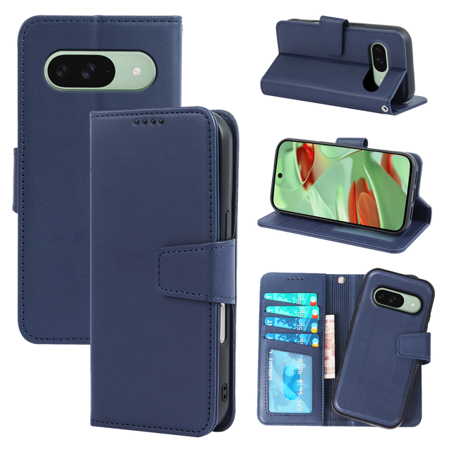 Promotion Magnetic 2 in 1 Detachable Case for Google Pixel 10 9 8 7 Pro 6A 5XL Card Holder Leather Mobile Phone Bags Charger