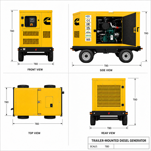 เครื่องกำเนิดไฟฟ้าดีเซล Cummins Weichai Perkins 50kva ดีเซล 50kw 50 Kva 50kva เครื่องกำเนิดไฟฟ้าแบบเงียบ 50 Kv 50kw 50000 วัตต์ ราคา - Product Image 2